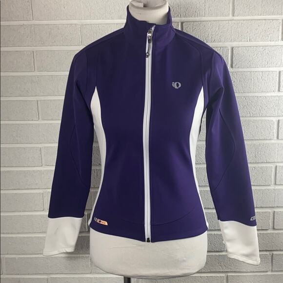 Pearl Izumi Tops - Pearl Izumi Women's Purple & White P.R.O. Series Zip Cycling Jacket Size XS